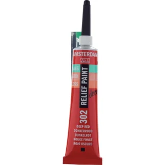 Amsterdam • Relief Paint Tube Deep Red 302 20ml