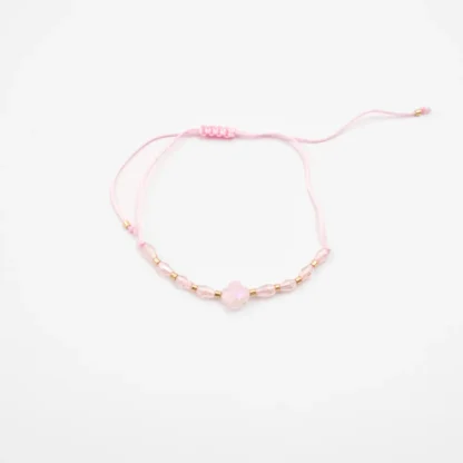 Armbånd Rosa/gull BR1001