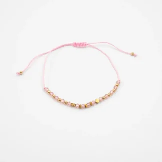 Armbånd Rosa/gull