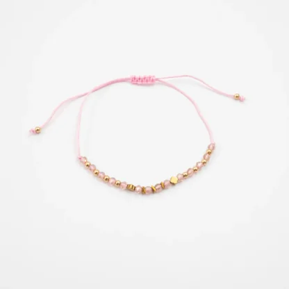 Armbånd Rosa/gull