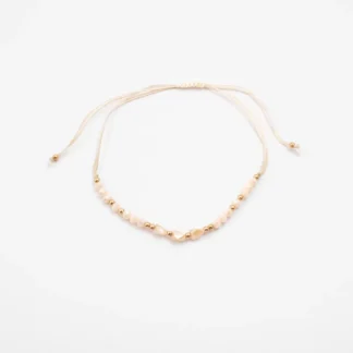 Armbånd Krem/gull