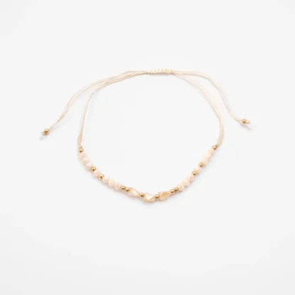 Armbånd Krem/gull