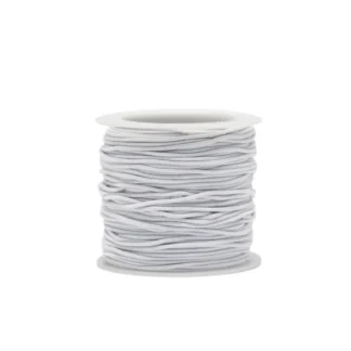 TR302 Smykkestrikk 1mm Hvit