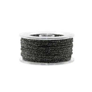 TR334 Smykketråd Sort/glitter