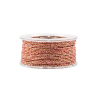 TR335 Smykketråd Rosa/glitter