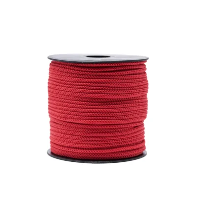 TR344 Hekletråd 4mm 001 Rød 50m