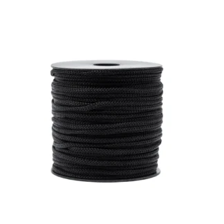 TR347 Hekletråd 4mm 006 Sort 50m