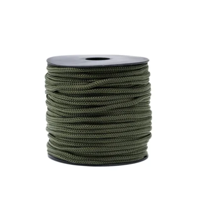 TR357 Hekletråd 4mm 022 Militærgrønn 50m