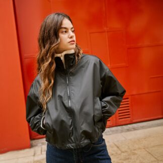 Raincoat Bomber black - Bisetti