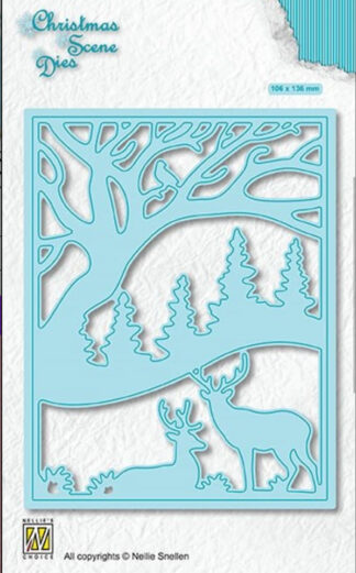 Nellie’s Choice • Christmas Scene Dies Dees in The Forest