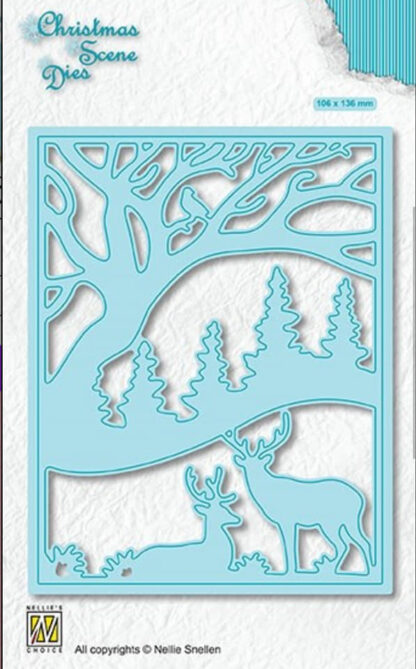 Nellie’s Choice • Christmas Scene Dies Dees in The Forest