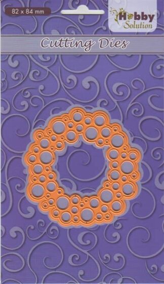 Hobby Solution • Dies Bubble Wreath 82x84mm