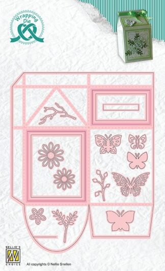 Nellie Snellen • Wrapping Die Giftbox 11 Milkpack Box