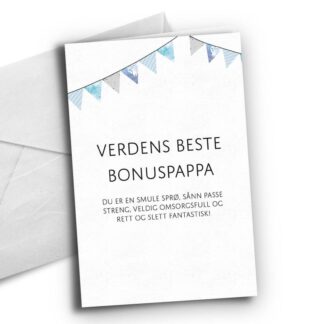 kort, Verdens beste bonuspappa