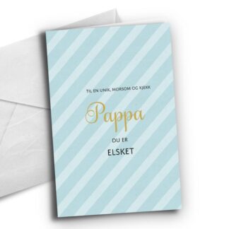 kort, Pappa du er elsket