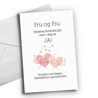 Kort, Fru og fru