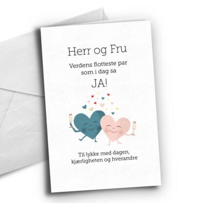 Kort, Herr og fru