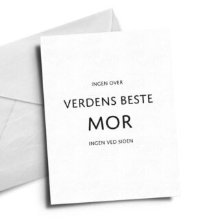 Kort, Verdens beste mor