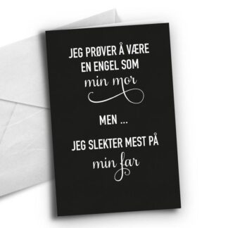 kort, Engel som mor