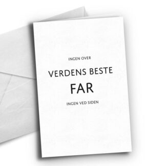 kort, Verdens beste far