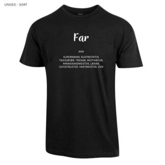 T-Shirt, nynorsk Far AKA